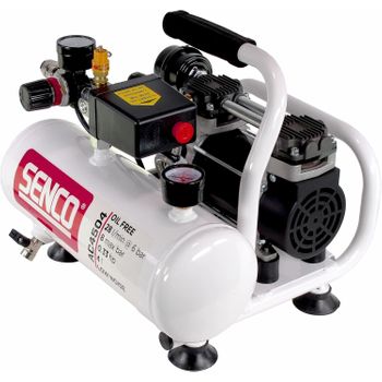 Senco - Compresor De Aire Discreto Ac4504, Exento De Aceite, 4 L