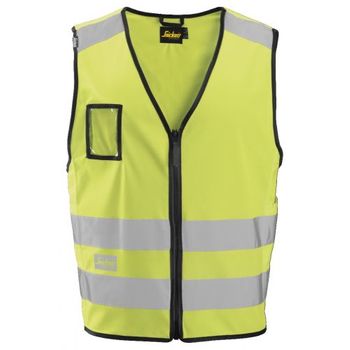 Snickers Workwear-91536600008-9153 Chaleco Alta Visibilidad Clase 2 Amarillo Talla Xxl