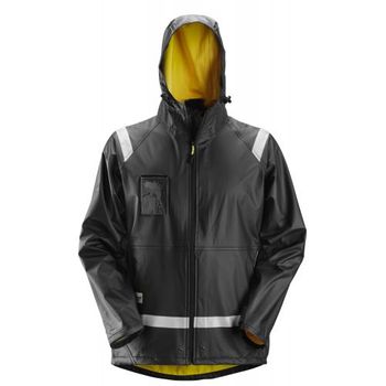 Snickers Workwear-82000400005-8200 Chaqueta Impermeable Pu Negro Talla Talla Española : M