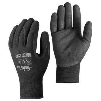 Snickers Workwear-93050404007-9305 Guantes Precision Flex Duty Negro Talla 7