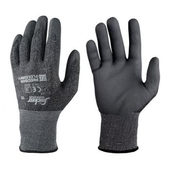 Snickers Workwear-93237448007-9323 Guantes Precision Flex Comfy Gris Talla 7