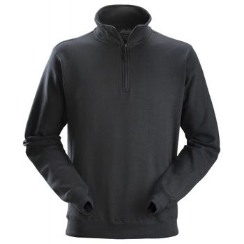 Snickers Workwear-28180400005-2818 Sudadera ½ Cremallera Negro Talla M