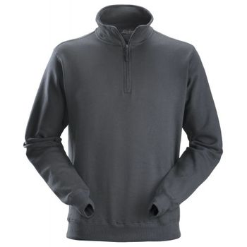 Snickers Workwear-28185800004-2818 Sudadera ½ Cremallera Gris Acero Talla S