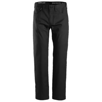 Snickers Workwear-64000400052-6400 Pantalón Largo Servicios Negro Talla 52