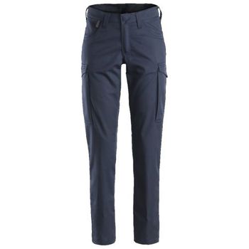 Snickers Workwear-67009500052-6700 Pantalón Largo Servicios Mujer Azul Marino Talla 52