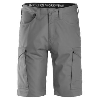 Snickers Workwear-61001800044-6100 Pantalón Corto Servicios Gris Talla 44