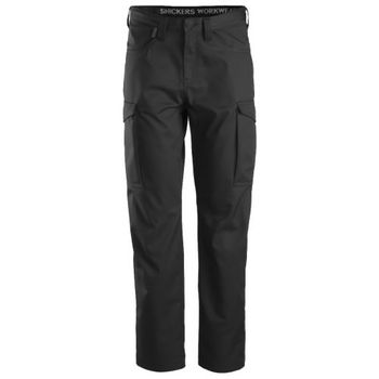 Snickers Workwear-68000400104-6800 Pantalón Largo Servicios Negro Talla 104