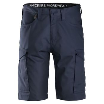 Snickers Workwear-61009500044-6100 Pantalón Corto Servicios Azul Marino Talla 44