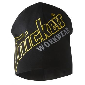 Snickers Workwear-90170400000-9017 Gorro Allroundwork Algodón Impreso Negro Talla 0