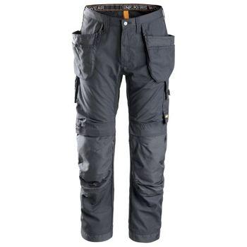 Snickers Workwear-62015858046-6201 Pantalón Largo Allroundwork Con Bolsillos Flotantes Gris Acero Talla 46