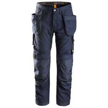 Snickers Workwear-62019595046-6201 Pantalón Largo Allroundwork Con Bolsillos Flotantes Azul Marino Talla 46