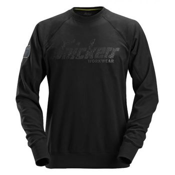 Snickers Workwear-28820400004-sudadera Logo 3d Negro T.s