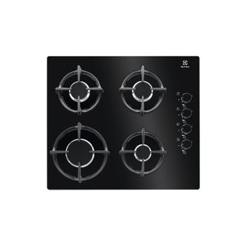 Placa De Gas Electrolux Kgg6407k Negro 58cm