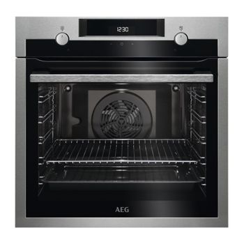 Horno a vapor  AEG BSE782380M, Multifunción, Limpieza por vapor