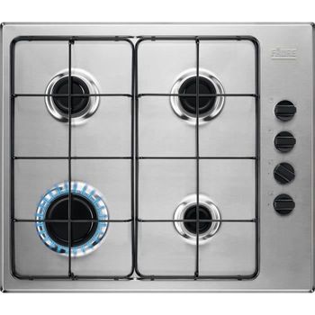 Vitrokitchen 260IB - Hornillo Gas Butano 2 Fuegos Tipo Ciclón Inox