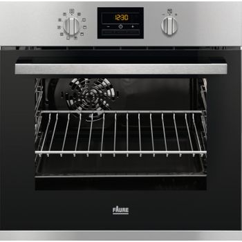 Faure Horno Integrado 56l 60cm Con Pirólisis De Acero Inoxidable - Fzp37901xu