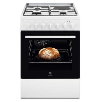 Electrolux Cocina Mixta 57l 4 Luces Blanca - Lkm624088w