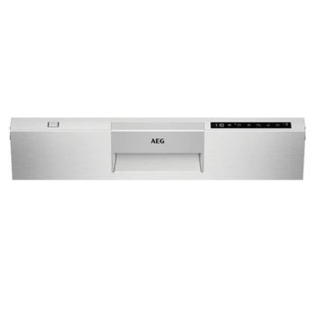 ▻ Lavavajillas AEG FFB73527ZM, Inox, 45cm, 10 cubiertos, Motor Inverter, 9 programas a 4 temperaturas, Clase D