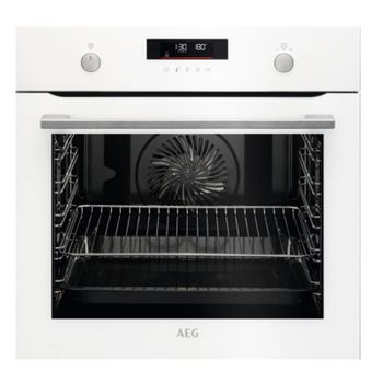 Horno Aeg Bps535160w Cristal Blanco Pirólisis