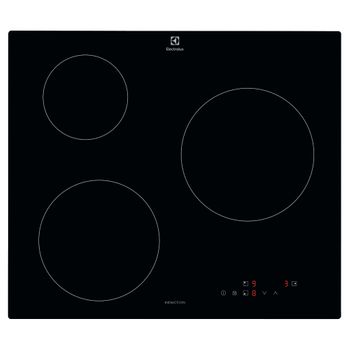 Electrolux Placa De Inducción 60cm 3 Fuegos 6000w Negra. - Lib60320ck