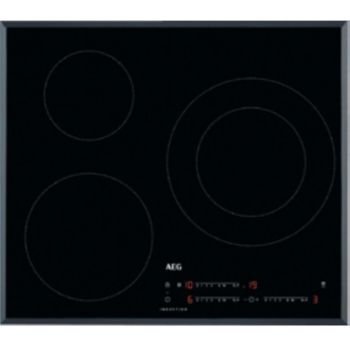 Placa Inducción Aeg Ikb6340sfb 3 Zonas Hob2hood Biselado