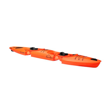 Kayak Modular De Pesca Point 65 Kingfisher Con Pedales - Naranja - Kayak  individual