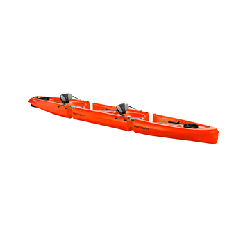 Kayak Modular De Pesca Point 65 Kingfisher Con Pedales - Naranja