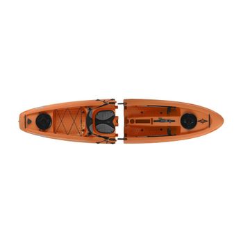 Kayak Modular De Pesca Point 65 Mojito Angler Solo Naranja