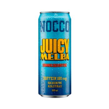 Nocco - Juicy Melba 1 X 330 Ml - Bebida Energética Con Sabor A Melocotón