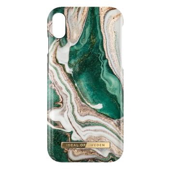 Carcasa Iphone Xr Golden Jade Marble Resistente Ideal Of Sweden Verde