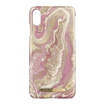 Carcasa Iphone X / Xs Golden Blush Marble Resistente Ideal Of Sweden