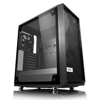 Fractal Caja Meshify C Blackout Ventana Cristal Templado Atx