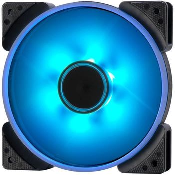 Diseño Ventilador De Pc Prisma Sl-12 Azul - 120mm