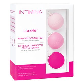 Intimina Laselle Bolas Chinas Con 3 Pesos Diferentes 28, 38 Y 48 Gr