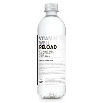 Bebida Vitaminada Reload Lima Limon 500ml Vitamin Well