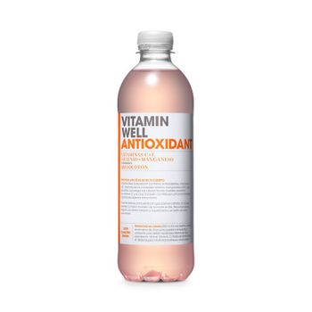 Bebida Vitaminada Antioxidante Melocoton 500ml Vitamin Well