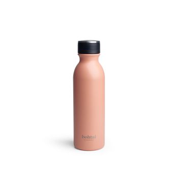 Botella Térmica De Acero Inoxidable Smartshake Bohtal 600ml  - Coral Pink