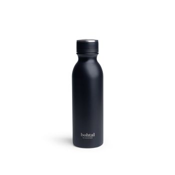 Botella Térmica De Acero Inoxidable Smartshake Bohtal 600ml  - Black