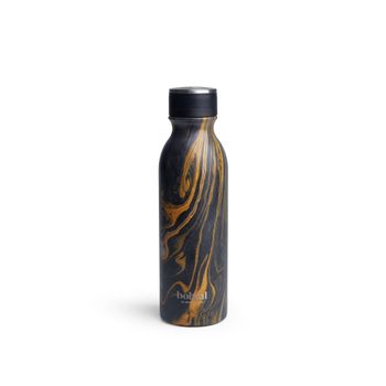 Botella Térmica De Acero Inoxidable Smartshake Bohtal 600ml  - Black Marble