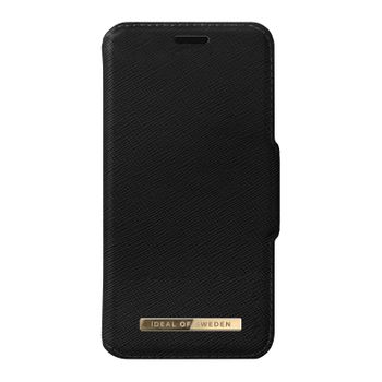 Funda Clapet Iphone X Y Xs Ideal Of Sweden Saffiano Negro Carcasa Magnética