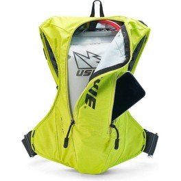  USWE Pow 16L, mochila de esquí y snowboard con protector de  espalda, para hombres y mujeres. Paquete de hidratación de nieve aislada  con protección térmica contra la congelación celular. Sin rebote. 