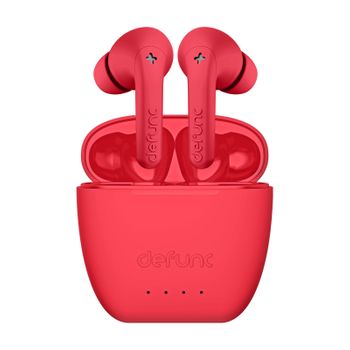 Auriculares Inalámbricos Intraaurales Autonomía 30 Horas Defunc True Audio Rojo