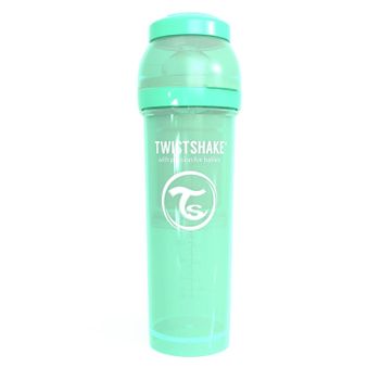 Biberón Anticólicos Verde Twistshake 260 Ml