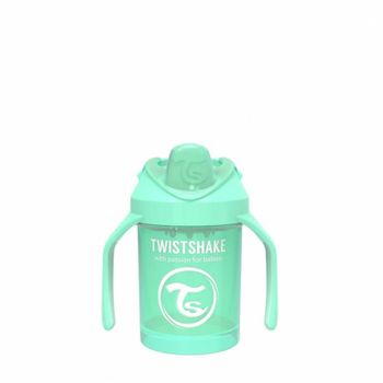 Vaso Para Bebé Mini Cup Pastel Verde 230ml 4+m Twistshake
