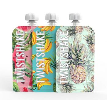 Squeeze Bags Twistshake Pack De 3 Unidades De 220 Ml.