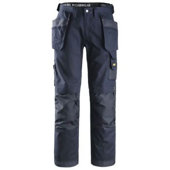 Snickers Workwear-32149595042-3214 Pantalón Largo Canvas+ Con Bolsillos Flotantes Azul Marino Talla 42