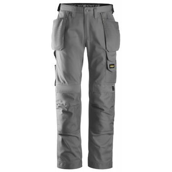 Snickers Workwear-32111818108-3211 Pantalón Largo Cooltwill Con Bolsillos Flotantes Gris Talla 108