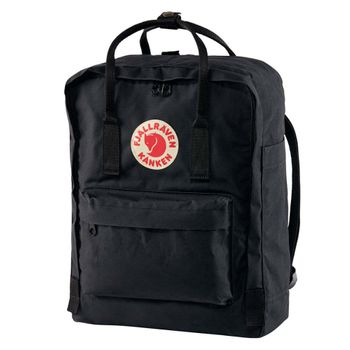 Fjällräven F23510, Mochilla Unisex, Negro (black), 16 L (13 X 27 X 38 Cm)