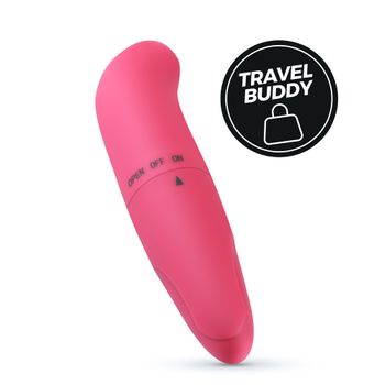 Vibrador Masajeador Mini Color Rosa Marca Crushious