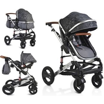 Carrito De Bebé Trío Convertible Con Bolso Heaven Lorelli Gris con Ofertas  en Carrefour